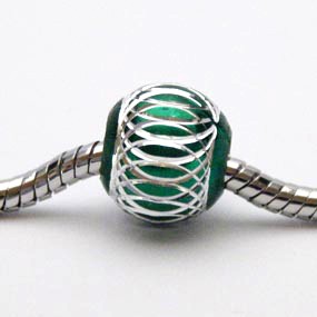 Grøn charm aluminium