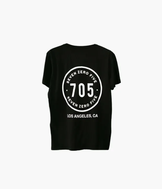 Black T-shirt - Billede 1